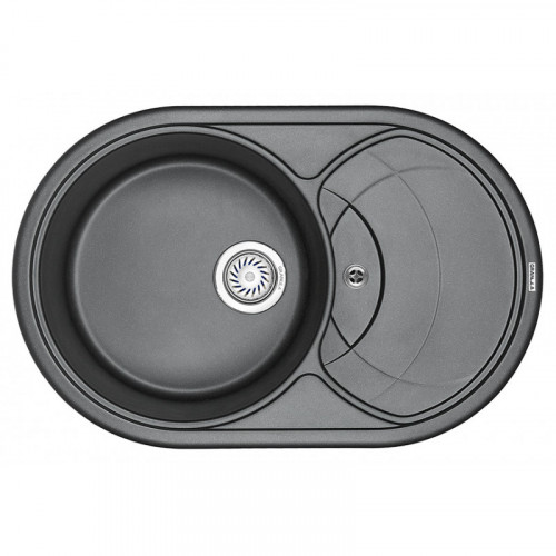 Кухонная мойка Granula 7801sv шварц