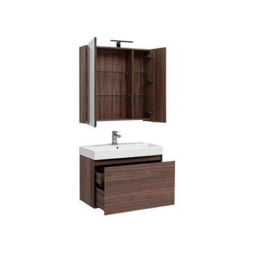 Aquanet Комплект мебели Нью-Йорк 85 орех