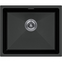Мойка для кухни Paulmark Lumi UNI LU55-BL 55.5x46 черный
