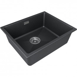 Мойка для кухни Paulmark Lumi UNI LU55-BL 55.5x46 черный