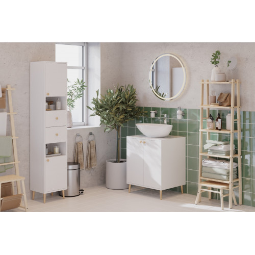 Зеркало Dreja Luno 60 см 99.2008 с подсветкой и антизапотеванием