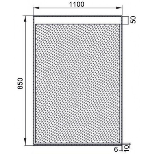 Зеркало Aquanet Палермо 11085 LED
