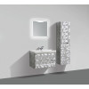 BelBagno Пенал для ванной LUXURY/SOFT-1500 R Metallo