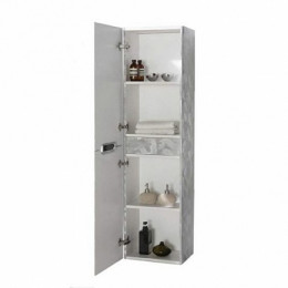 BelBagno Пенал для ванной LUXURY/SOFT-1500 R Metallo