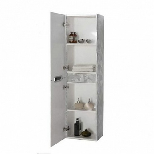BelBagno Пенал для ванной LUXURY/SOFT-1500 R Metallo