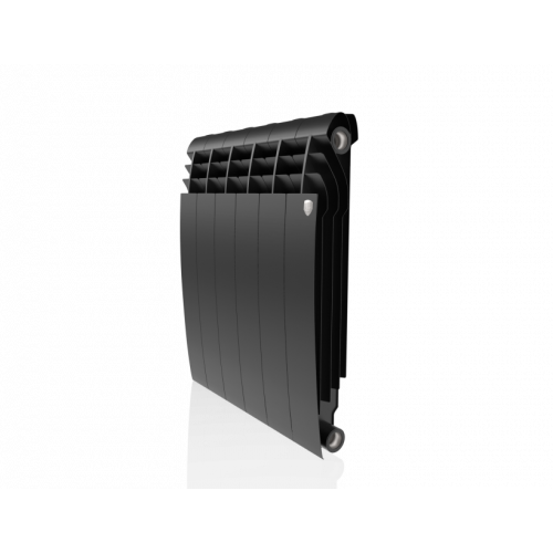 Радиатор биметаллический Royal Thermo BiLiner 350 Noir Sable 6 секций, боковое подключение