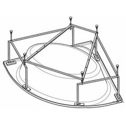 Santek Монтажный комплект Канны 150х150