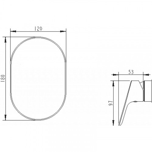Смеситель для ванны с душем Bravat Drop P69190C-RUS