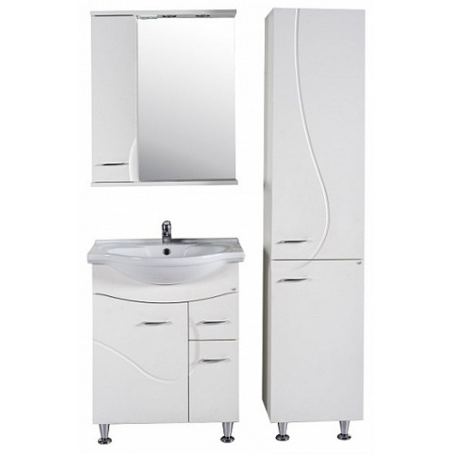 ASB-Mebel Зеркальный шкаф Альфа 65 L