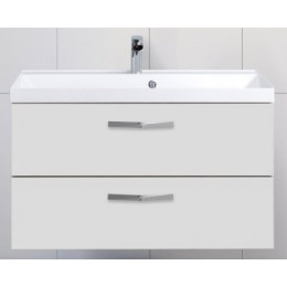 BelBagno Тумба с раковиной AURORA 900 Pietra Bianca, ручки хром