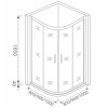 Good Door Душевой уголок LATTE R-100-G-WE