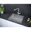 Мойка для кухни Paulmark Next PM215444-BS 54x44 брашированная сталь