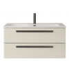 BelBagno Мебель для ванной Eco Cer-N 100 CZR-8073-100 брашированная альпака ручки матовые чёрные