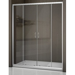 Good Door Душевое ограждение LATTE WTW-TD-160-C-WE