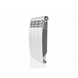 Радиатор биметаллический Royal Thermo BiLiner 350 Bianco Traffico 4 секции, боковое подключение