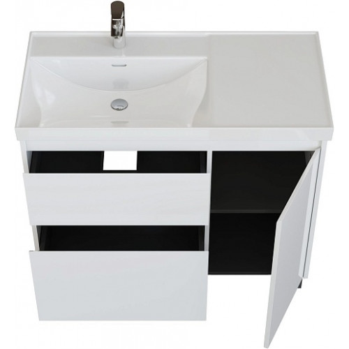 Aquanet Мебель для ванной Nova Lite 2.0 100 L белая