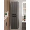 BelBagno Шкаф подвесной Due 40/150 оружейная сталь ручки Матовый атласный никель