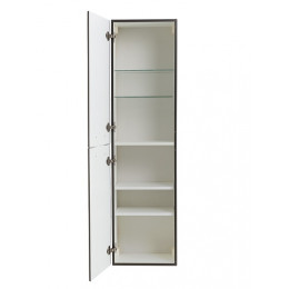 BelBagno Шкаф подвесной Due 40/150 оружейная сталь ручки Матовый атласный никель