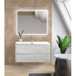 BelBagno Мебель для ванной ALBANO 1000 Cemento Verona Grigio, TCH
