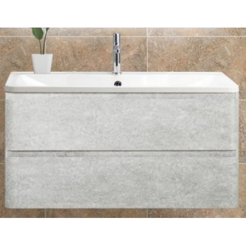 BelBagno Мебель для ванной ALBANO 1000 Cemento Verona Grigio, TCH
