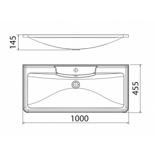 BelBagno Мебель для ванной ALBANO 1000 Cemento Verona Grigio, TCH