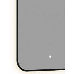 Aquanet Зеркало Контур 50x70 Led TX с подсветкой черное