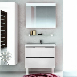 De Aqua Пенал зеркальный Ариетта 40 R
