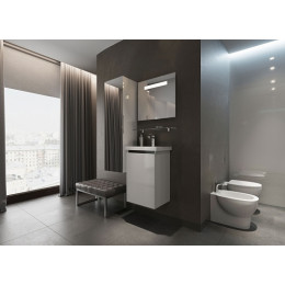 De Aqua Пенал зеркальный Ариетта 40 R