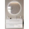 BelBagno Мебель для ванной Eco Cer-N 120 R bianco lucido ручки сатин