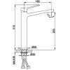 Смеситель для раковины Frap F1061-2 хром