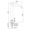 Смеситель для раковины Paffoni Light LIG081CR хром