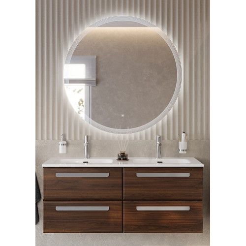BelBagno Мебель для ванной Eco Cer-N 120 с 4 ящиками орех шоколад софт CZR-8095-120-2 ручки серые