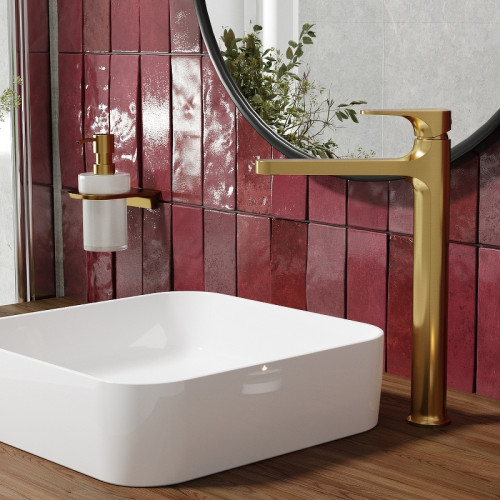 Смеситель для раковины WasserKRAFT Havel 3603H золото