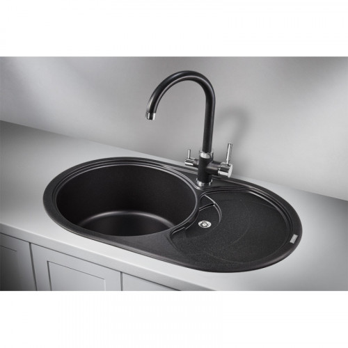 Кухонная мойка Granula 7801bl черный