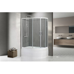 Royal Bath Душевой уголок RB 8120BK-T L