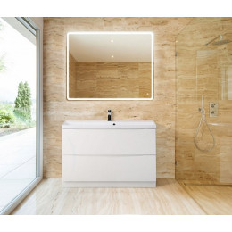 BelBagno Тумба с раковиной напольная MARINO 900 Bianco Lucido