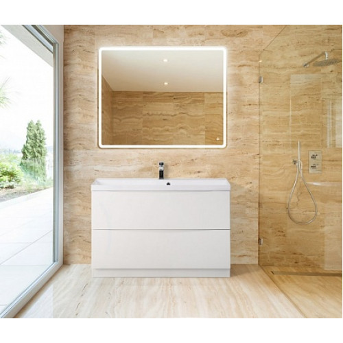 BelBagno Тумба с раковиной напольная MARINO 900 Bianco Lucido