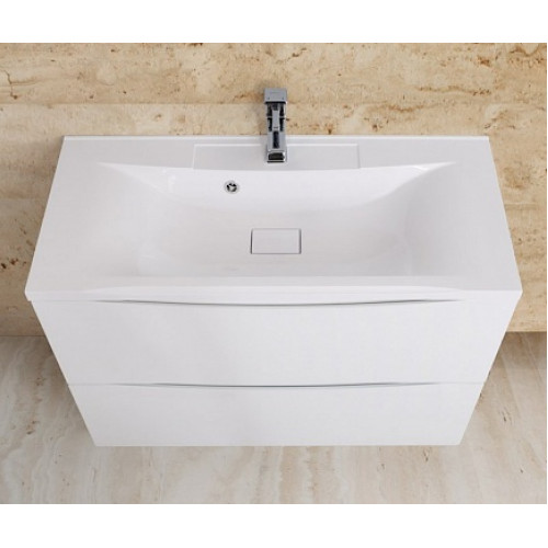BelBagno Тумба с раковиной напольная MARINO 900 Bianco Lucido