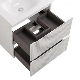 BelBagno Тумба с раковиной Uno 60 подвесная Bianco Opaco с раковиной BB-8099-60