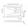 Good Door Поддон для душа Атриум 110x80