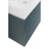 BelBagno Тумба с раковиной Uno 90 подвесная Голубой матовый с раковиной BB-8099-90