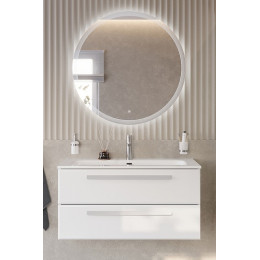 BelBagno Мебель для ванной Eco Cer-N 100 CZR-8073-100 bianco opaco ручки сатин