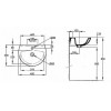Jacob Delafon Раковина Patio E4152