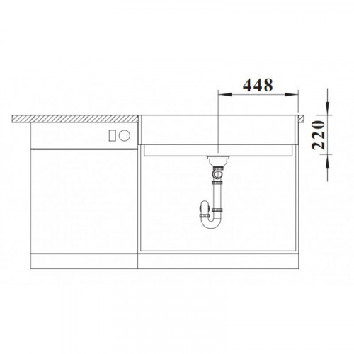 Мойка кухонная Blanco Vintera XL 9-UF 526108 кофе