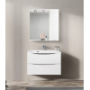 BelBagno Зеркало-шкаф MARINO-SPC-800/750-1A-BL-P-R Bianco Lucido