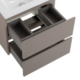 BelBagno Тумба с раковиной Kraft 39-50 подвесная Бежевый матовый с раковиной BB500/390ETL