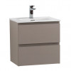 BelBagno Тумба с раковиной Kraft 39-50 подвесная Бежевый матовый с раковиной BB500/390ETL