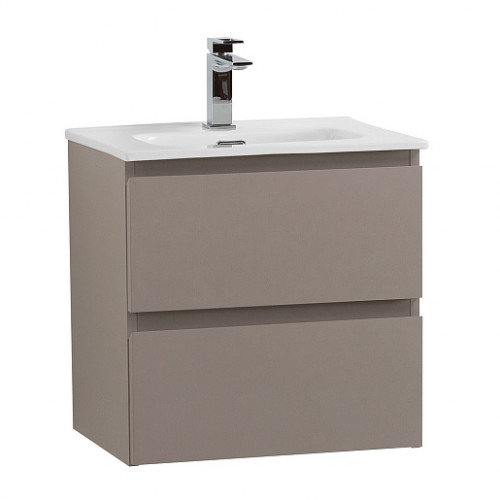 BelBagno Тумба с раковиной Kraft 39-50 подвесная Бежевый матовый с раковиной BB500/390ETL