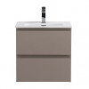 BelBagno Тумба с раковиной Kraft 39-50 подвесная Бежевый матовый с раковиной BB500/390ETL