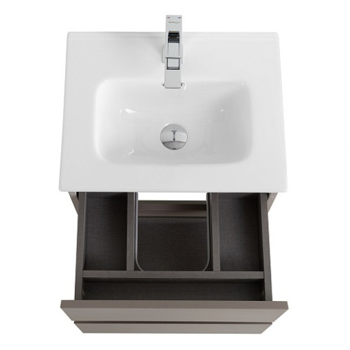 BelBagno Тумба с раковиной Kraft 39-50 подвесная Бежевый матовый с раковиной BB500/390ETL